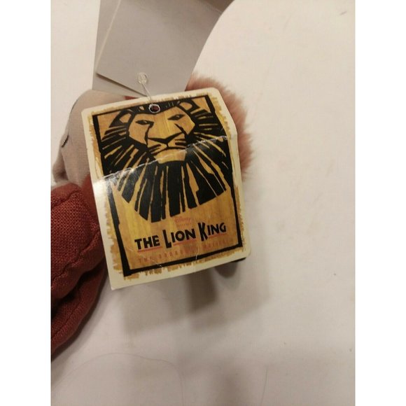 Disney The Lion King Musical Timon 11" Tall Beanbag Stuffed Animal Plush Doll - Picture 5 of 15